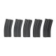 Specna Arms M4/M16 Midcap (120 BB's) (Set of 5), Box of 5 magazines from Specna Arms